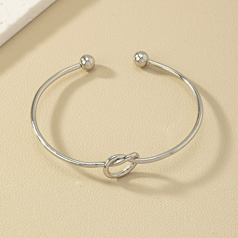 Stainless Steel Bracelets Vintage Men'S Fashion Woven Twist Texture Bangles for Women Jewelry Statement Streetwear Goth Gifts